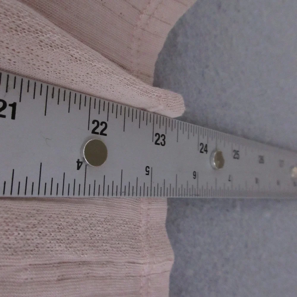 Lucky Brand Top M Peasant Babydoll Lace Square Neck Neutral Cottage CoreNWT - Picture 8 of 10